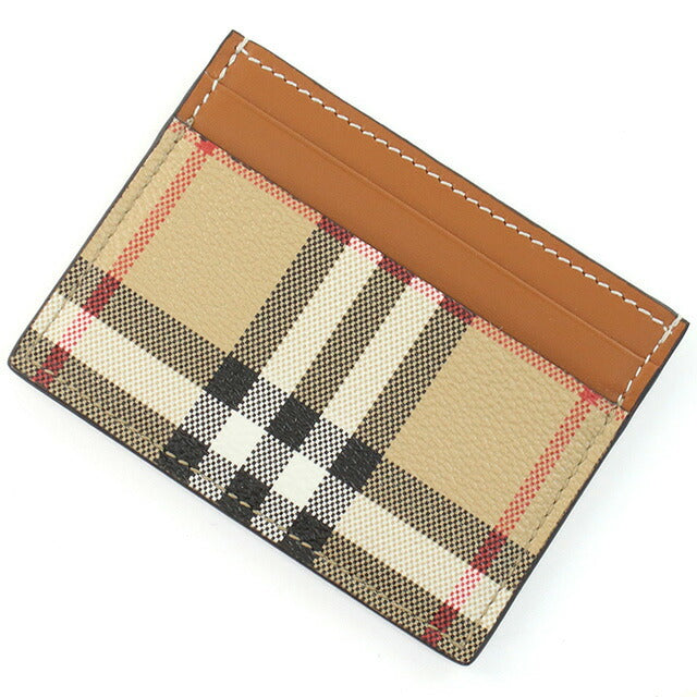 バーバリー カードケース レディース ブランド BURBERRY イタリア 8070418 ARCHIVE BEIGE ベージュ系 財布 BUR8070418011