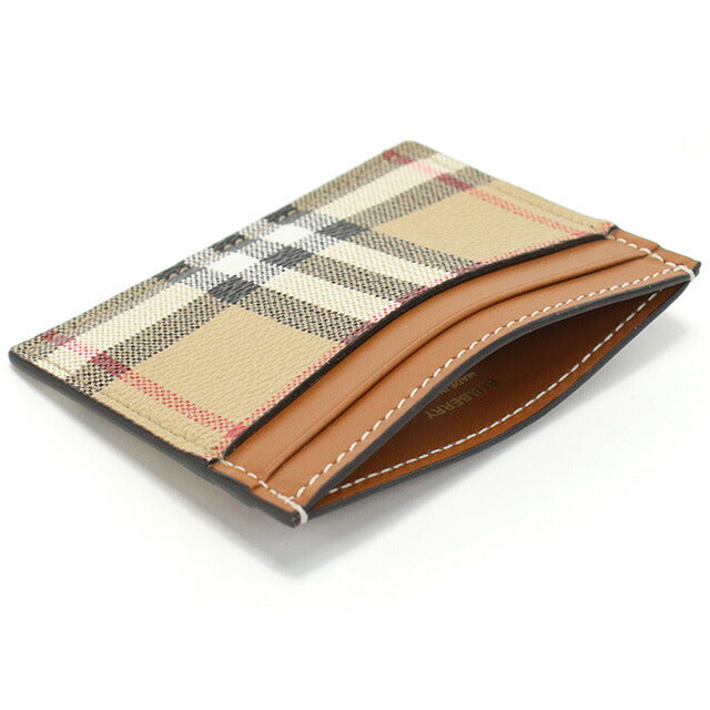 バーバリー カードケース レディース ブランド BURBERRY イタリア 8070418 ARCHIVE BEIGE ベージュ系 財布 BUR8070418011