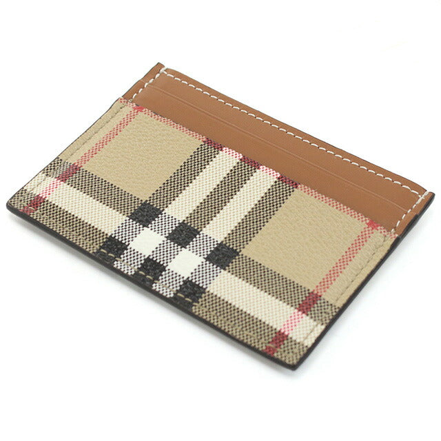 バーバリー カードケース レディース ブランド BURBERRY イタリア 8070418 ARCHIVE BEIGE ベージュ系 財布 BUR8070418011