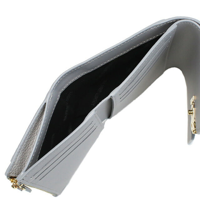 バーバリー 三折財布小銭入付き レディース ブランド BURBERRY イタリア 8070433 LIGHT GREY MELANGE グレー系 財布 BUR8070433011