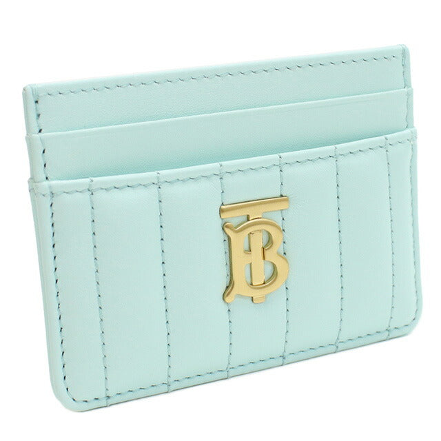 バーバリー カードケース レディース ブランド BURBERRY イタリア 8070452 COOL MINT グリーン系 財布 BUR8070452011