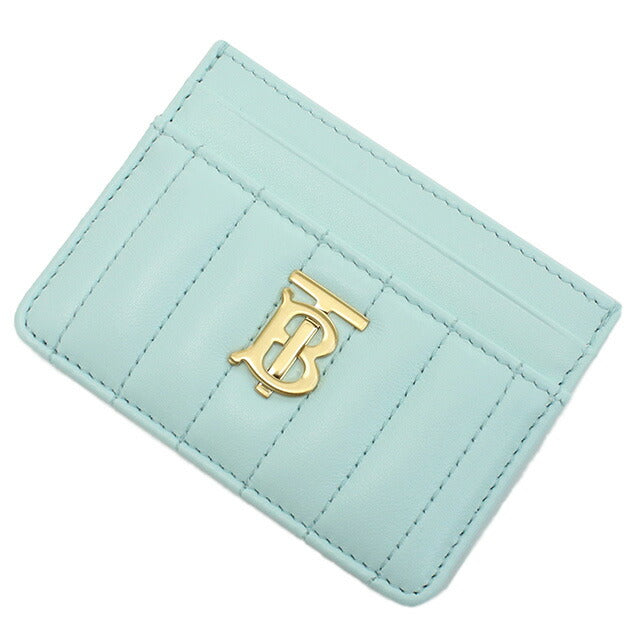 バーバリー カードケース レディース ブランド BURBERRY イタリア 8070452 COOL MINT グリーン系 財布 BUR8070452011