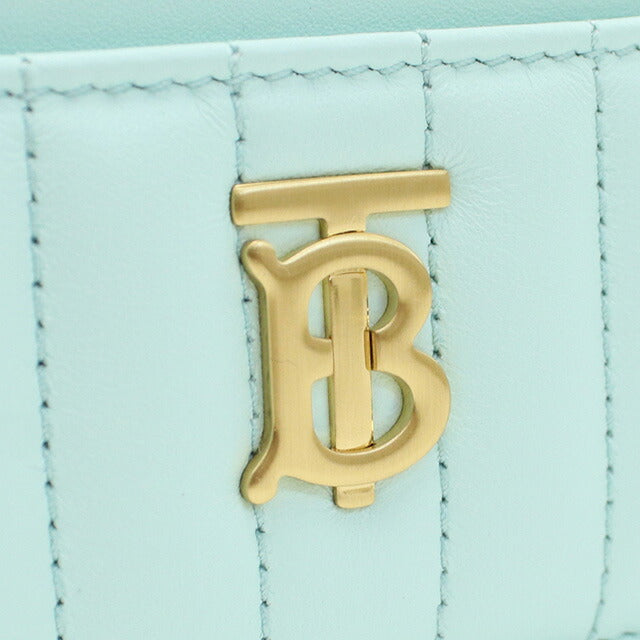 バーバリー カードケース レディース ブランド BURBERRY イタリア 8070452 COOL MINT グリーン系 財布 BUR8070452011