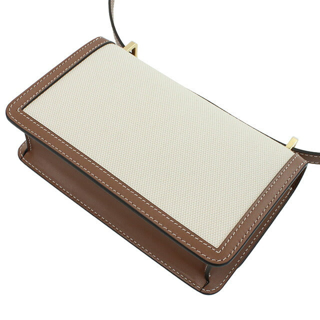 バーバリー 斜め掛け ショルダーバッグ レディース ブランド BURBERRY イタリア 8070574 NATURAL-MALT BROWN ホワイト系 バッグ BUR8070574011