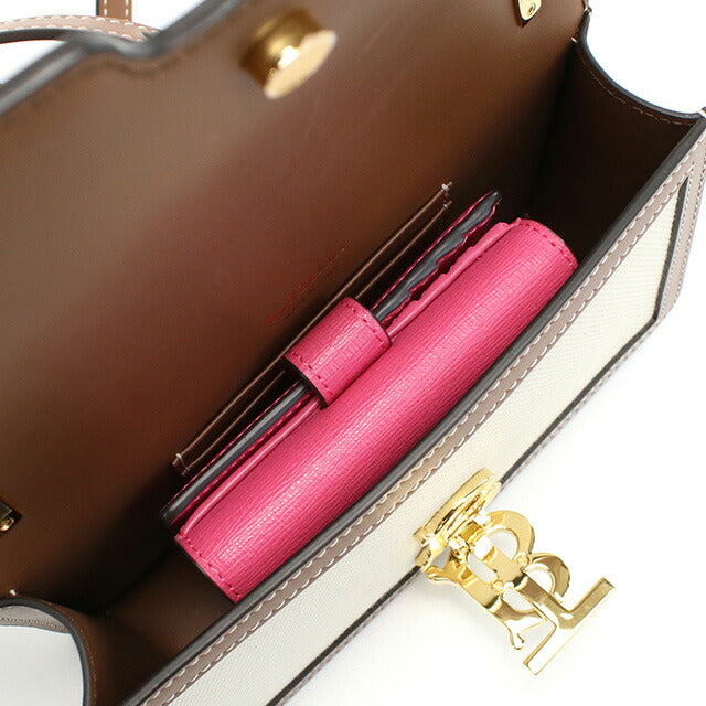 バーバリー 斜め掛け ショルダーバッグ レディース ブランド BURBERRY イタリア 8070574 NATURAL-MALT BROWN ホワイト系 バッグ BUR8070574011