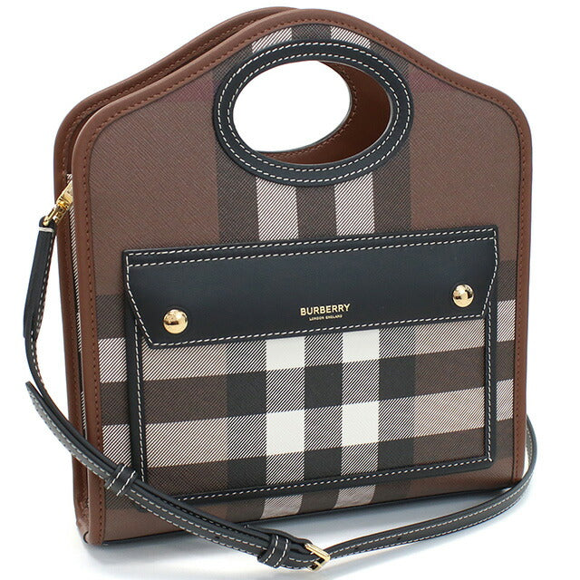 バーバリー トートバッグ レディース ブランド BURBERRY イタリア 8071386 DARK BIRCH BROWN ブラウン系 バッグ BUR8071386011