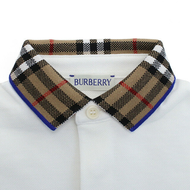 バーバリー ポロシャツ ベビー ブランド BURBERRY ベトナム 8073160 WHITE ホワイト系 ウェア 選べるモデル BUR8073160A