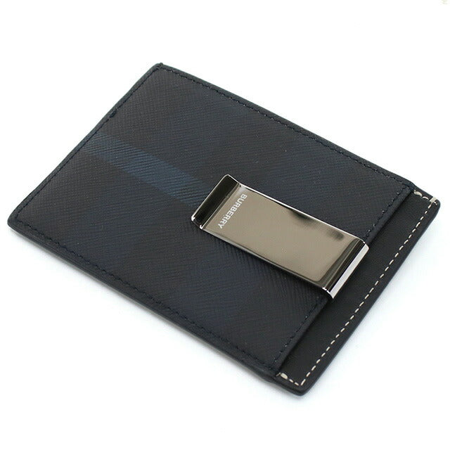 バーバリー カードケース メンズ ブランド BURBERRY モルドバ 8074691 DARK CHARCOAL BLUE ネイビー系 財布 BUR8074691011