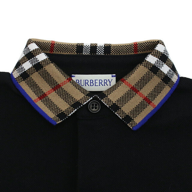 バーバリー ポロシャツ キッズ ブランド BURBERRY ベトナム 8078567 BLACK ブラック ウェア 選べるモデル BUR8078567A