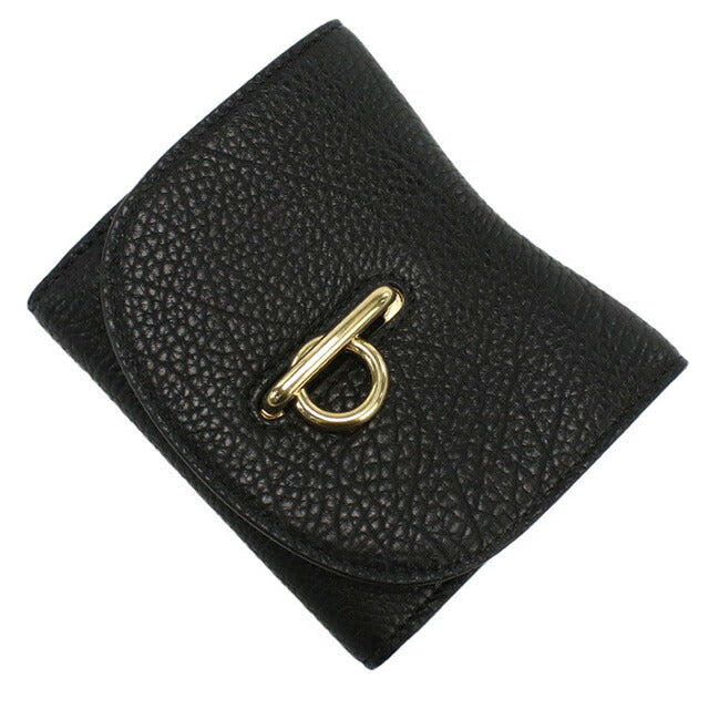 バーバリー 三折財布小銭入付き レディース ブランド BURBERRY 8081669 BLACK ブラック 財布 BUR8081669011