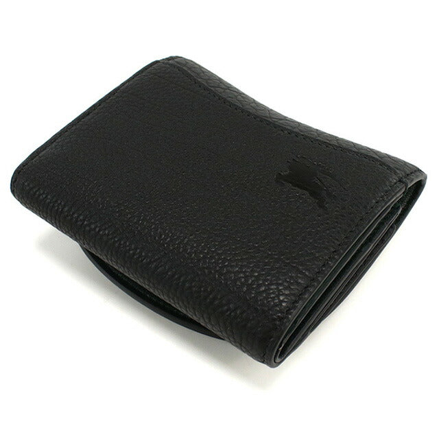 バーバリー 三折財布小銭入付き レディース ブランド BURBERRY 8081669 BLACK ブラック 財布 BUR8081669011