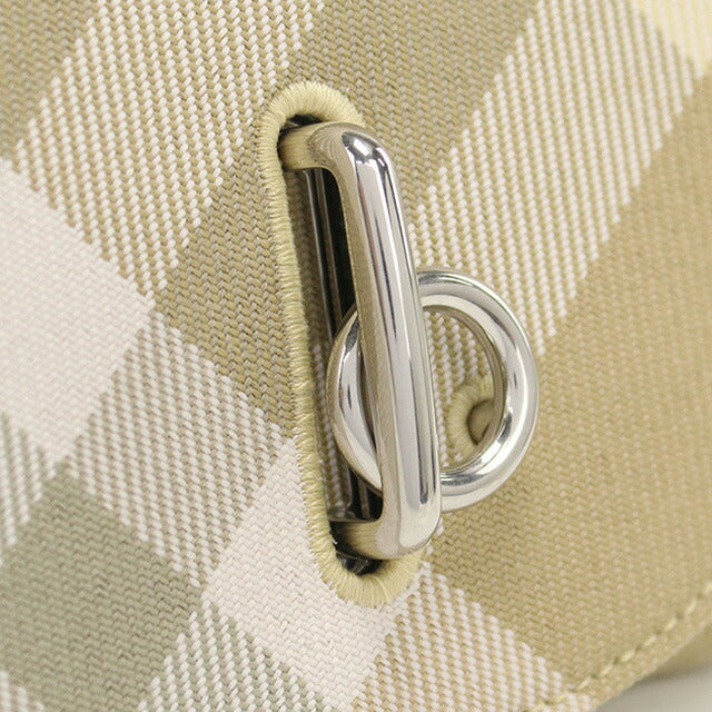 バーバリー 三折財布小銭入付き レディース ブランド BURBERRY イタリア 8081783 FLAX ベージュ系 マルチカラー 財布 BUR8081783011