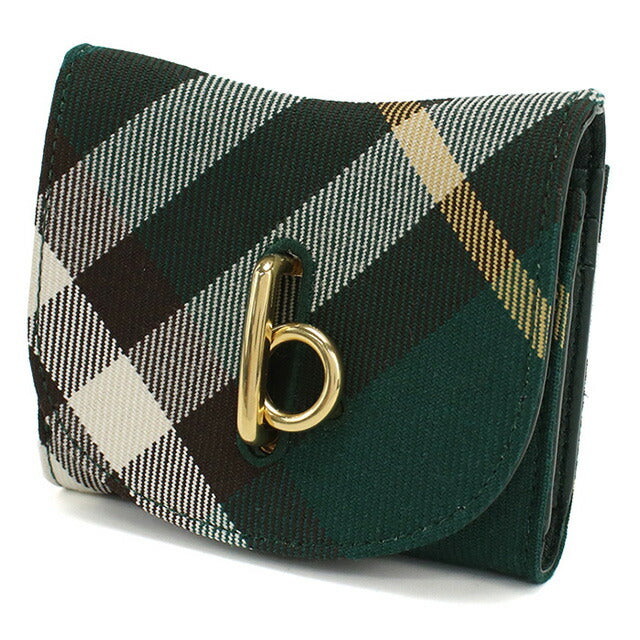 バーバリー 三折財布小銭入付き レディース ブランド BURBERRY 8081784 IVY グリーン系 マルチカラー 財布 BUR8081784011