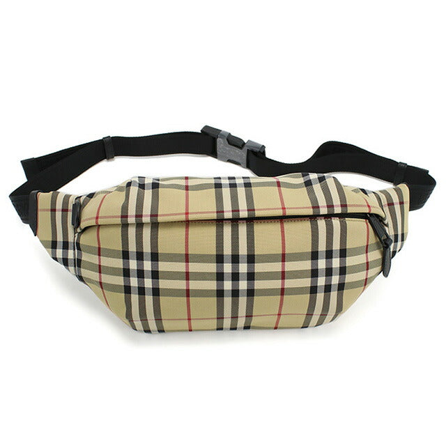 バーバリー ボディバッグ メンズ ブランド BURBERRY ナイロン ルーマニア 8084114 ベージュ系 マルチカラー バッグ BUR8084114011