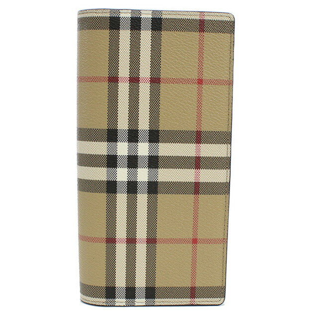 バーバリー 長財布ニ折小銭入付き メンズ ブランド BURBERRY 8084168 ARCHIVE BEIGE 財布 BUR8084168011