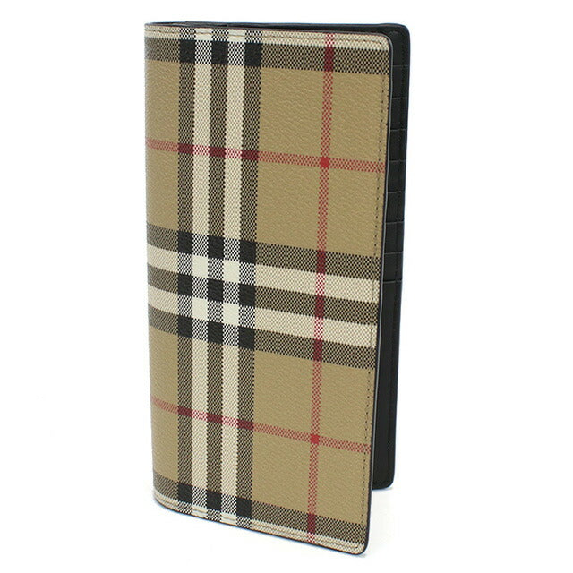 バーバリー 長財布ニ折小銭入付き メンズ ブランド BURBERRY 8084168 ARCHIVE BEIGE 財布 BUR8084168011