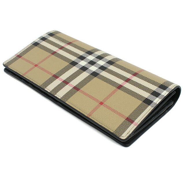 バーバリー 長財布ニ折小銭入付き メンズ ブランド BURBERRY 8084168 ARCHIVE BEIGE 財布 BUR8084168011