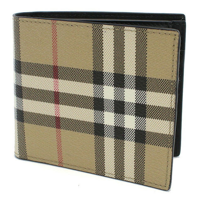 バーバリー 二折財布小銭入付き メンズ ブランド BURBERRY 8084169 ARCHIVE BEIGE 財布 BUR8084169011
