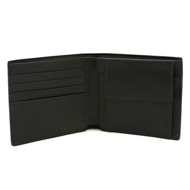 バーバリー 二折財布小銭入付き メンズ ブランド BURBERRY 8100529 CHARCOAL 財布 BUR8100529011