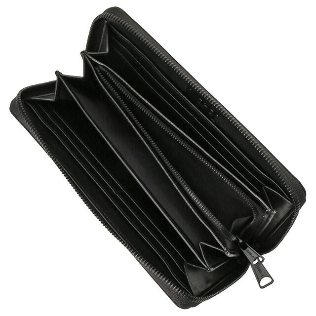 ディーゼル DIESEL X09540 P5480 T8013 ロゴプリント ラウンドファスナー 長財布 ジップウォレット ブラック メンズ CONTINENTAL ZIP L BWDE00511M