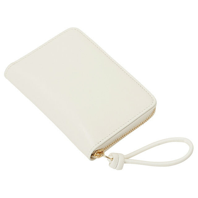 ジルサンダー JIL SANDER J07UI0006 P4841 106 ジロ ラウンドファスナー 二つ折り財布 ホワイト レディース ユニセックス BWJL00058L