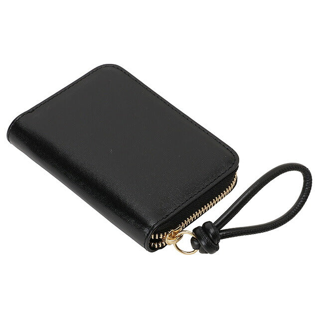 ジルサンダー JIL SANDER J07UI0007 P4841 001 ラウンドファスナー コインケース カードケース 小銭入れ ミニ財布 ブラック レディース BWJL00059L