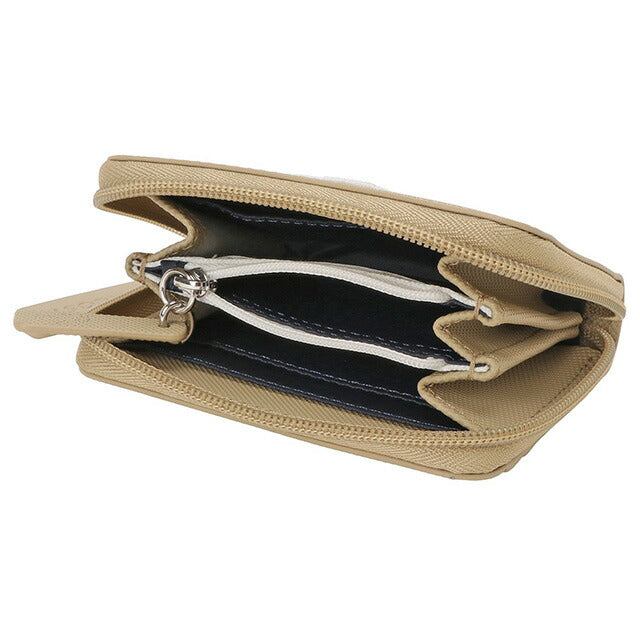 ラコステ LACOSTE NF4193 L37 L.12.12 スモール ジップ プチピケ コインケース ミニ財布 ベージュ ワニロゴ 記念品 プレゼント ギフト BWLT00018L