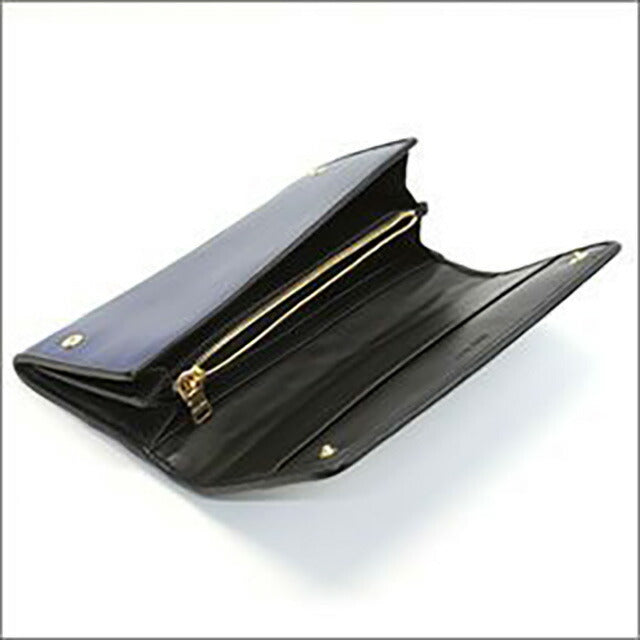 ミュウミュウ ナッパ ヴェレ パンチング 二つ折り長財布 5M1109 NAPPA VELE INCHIOSTRO レディース BWMI00021L