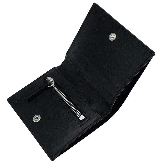 エムエムシックス メゾンマルジェラ MM6 SA5UI0015 P6418 T8013 ニューメリック 二つ折り財布 ミニ財布 ブラック レディース メンズ ユニセックス BWMX00083L