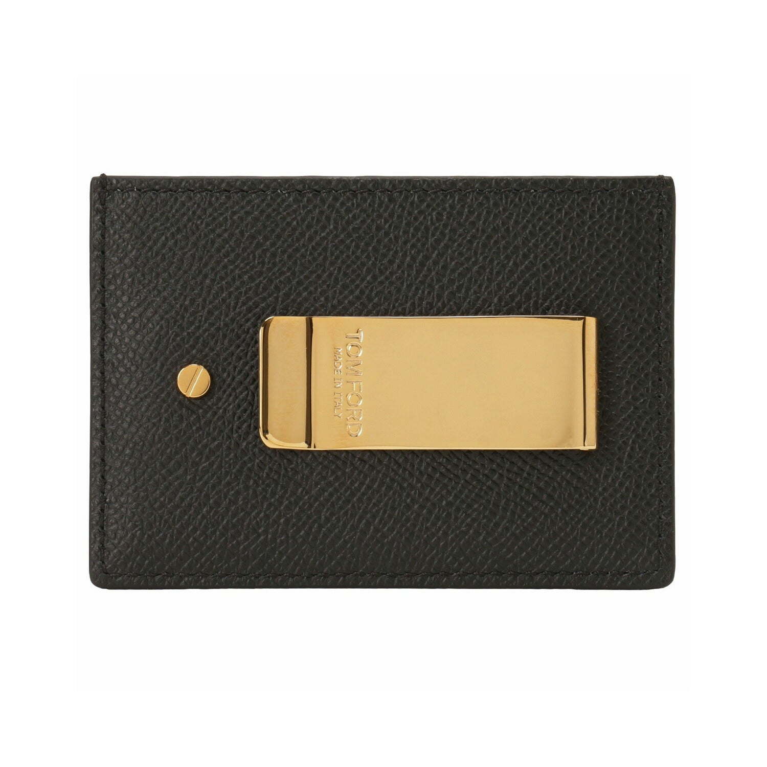 トムフォード TOM FORD YM341 LCL081G 1N001 マネークリップ付 カードケース ブラック メンズ MONEY CLIP CARDHOLDER 記念品 プレゼント ギフト BWTD00031M