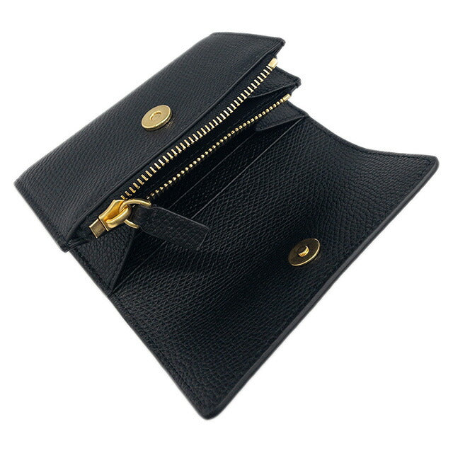 ヴァレンティノ VALENTINO 5W2P0AE6 SNP 0NO Vロゴ シグネチャー ビジネスカードケース 名刺入れ コインケース ブラック レディース BWVA00052L