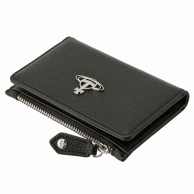 ヴィヴィアン ウエストウッド Vivienne Westwood 51110038 S000D N403 二つ折り カードケース コインケース ブラック レディース 記念品 プレゼント ギフト BWVV00332L