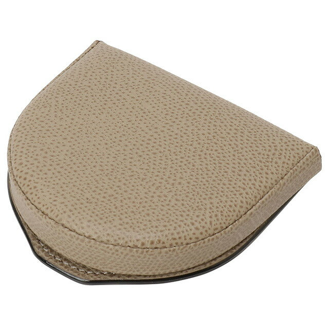 ヴァレクストラ VALEXTRA V0L89 028 MO / SGSR0089028L99CP99 MO 馬蹄型コインケース 小銭入れ オイスターグレー メンズ レディース ユニセックス BWVX00026M