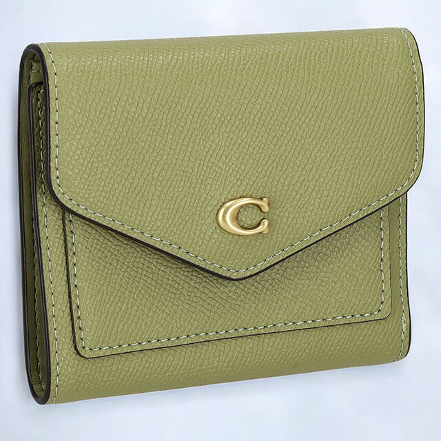 コーチ 三つ折り財布 レディース ブランド COACH レザー C2328
