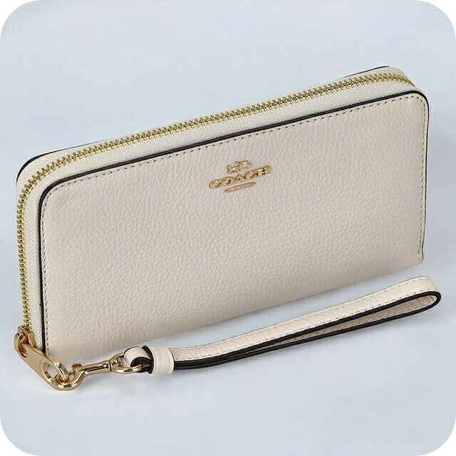 ［由美子 ］COACH コーチ 長財布 未使用タグ付き 本革 レザー cat57_b4rgl_a0