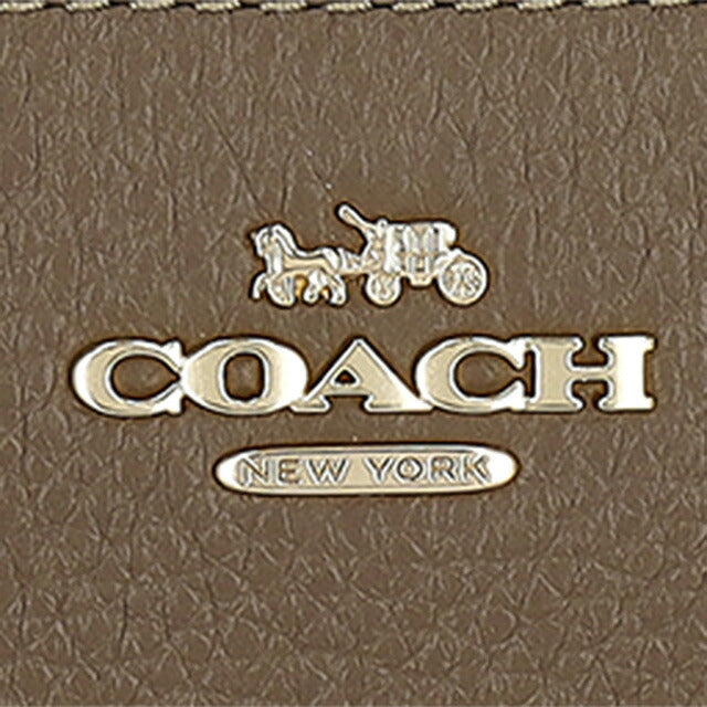 コーチ 長財布 レディース ブランド COACH C4451 ブラウン C4451-IMV2R-1