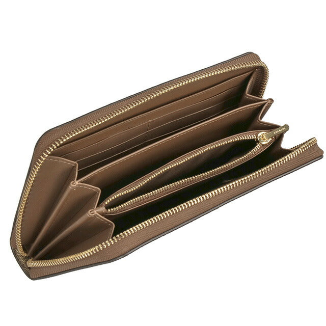 コーチ 長財布 レディース ブランド COACH シグネチャー C4452 IME74 1 カーキ サドル 2 ブラウン C4452-IME74-1