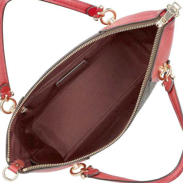 コーチ ハンドバッグ レディース ブランド COACH シグネチャー C6230 IMRVQ 1 レッド/ブラウン C6230-IMRVQ-1