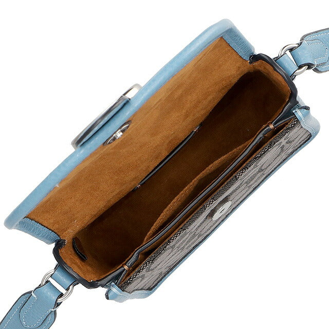 コーチ ショルダーバッグ メンズ レディース ブランド COACH シグネチャー C8321 SVUQ3 1 ブラック系/ブルー C8321-SVUQ3-1