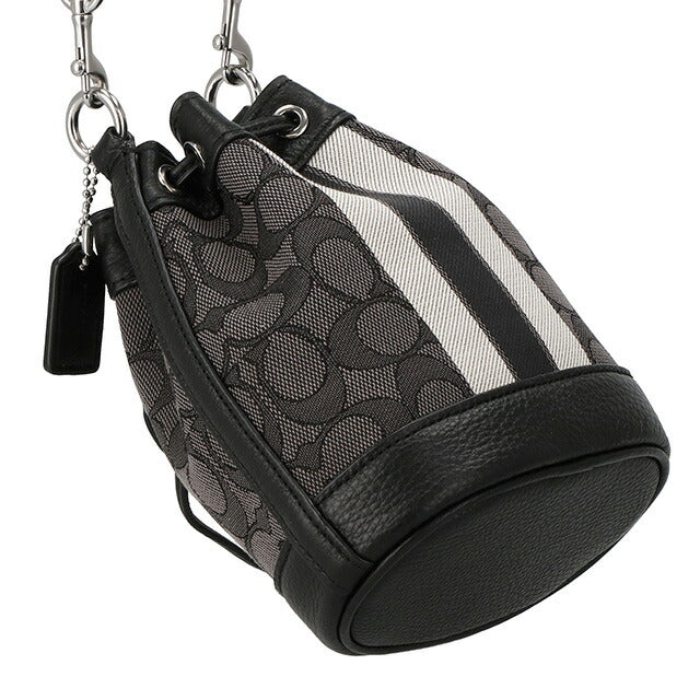 コーチ ハンドバッグ レディース ブランド COACH シグネチャー C8322 SVRT6 1 ブラック C8322-SVRT6-1