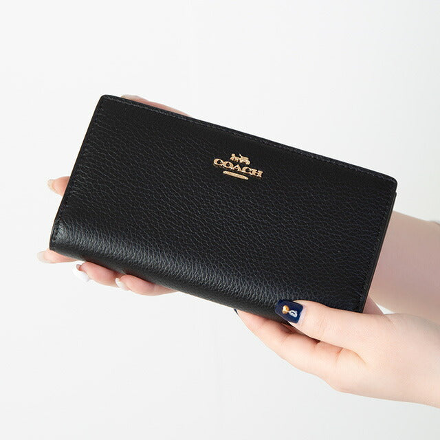 コーチ 長財布 メンズ レディース ブランド COACH C8329 IMBLK 1 ブラック C8329-IMBLK-1
