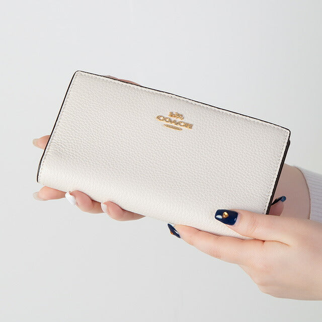 コーチ 長財布 メンズ レディース ブランド COACH C8329 IMCHK 1 チョーク ホワイト C8329-IMCHK-1