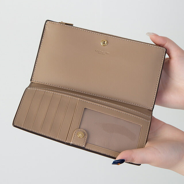コーチ 長財布 メンズ レディース ブランド COACH C8329 IMCHK 1 チョーク ホワイト C8329-IMCHK-1