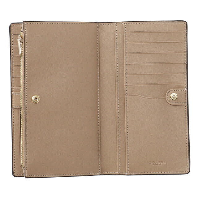 コーチ 長財布 メンズ レディース ブランド COACH C8329 IMCHK 1 チョーク ホワイト C8329-IMCHK-1