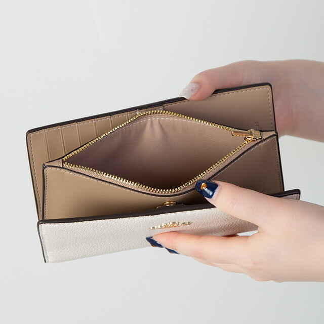 コーチ 長財布 メンズ レディース ブランド COACH C8329 IMCHK 1 チョーク ホワイト C8329-IMCHK-1