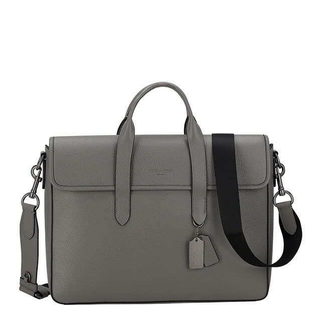 コーチ ブリーフケース メンズ ブランド COACH C9875 チャコール C9875-QBCHR-1