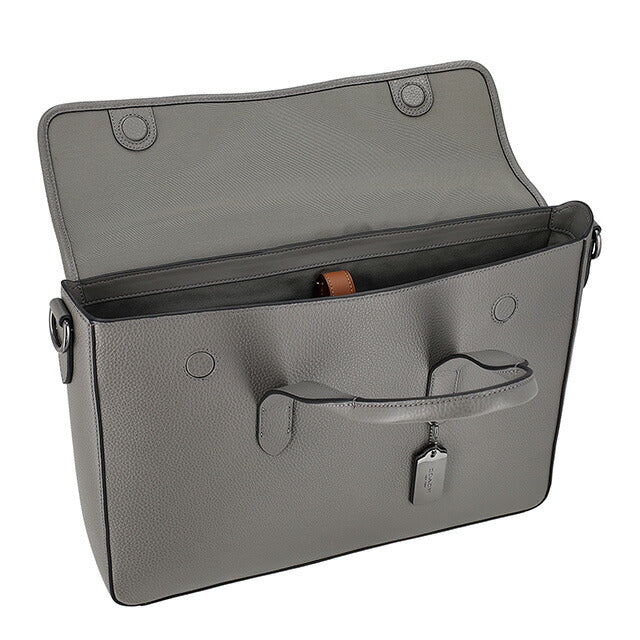 コーチ ブリーフケース メンズ ブランド COACH C9875 チャコール C9875-QBCHR-1