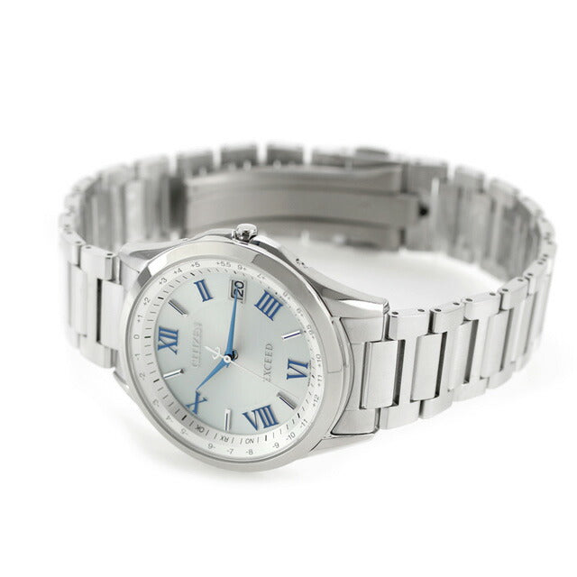 Citizen Exceed Eco Drive Solar Radio Titanium Men&