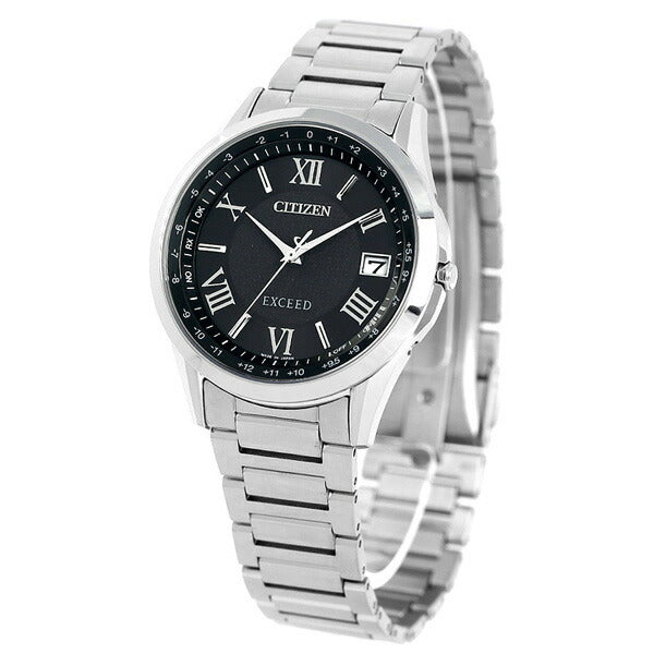 Citizen Exceed Eco Drive Solar Radio Titanium Men&