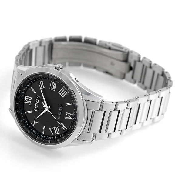 Citizen Exceed Eco Drive Solar Radio Titanium Men&